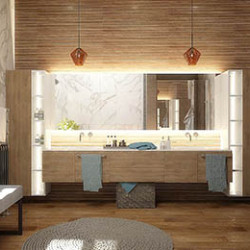 Керамогранит Idalgo Calacatta Champagne / Калакатта Шампань LLR 60x120