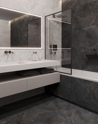 Trentino Grey Satin 60x120 — фото 3