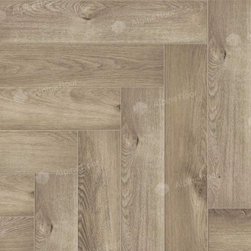 Кварцвиниловая плитка Alpine Floor Parquet Light Дуб Натуральный Отбеленный ЕСО 13-5 MC