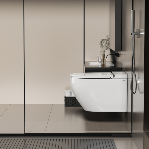 Унитаз ABBER Bequem AC1126P подвесной белый с импульсным смывом