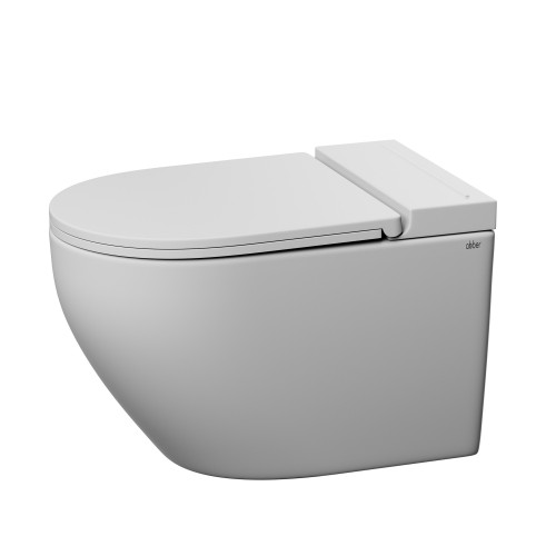 Унитаз ABBER Bequem AC1126P подвесной белый с импульсным смывом