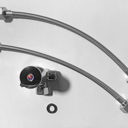 Смеситель ABBER Perfekte 316 AF8A101BSTS сенсорный для раковины, сталь брашированная