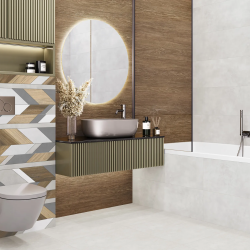 Керамогранит Alma Ceramica GFU60120MUP07R Mural Profi PEI 5 матовый 60x120 