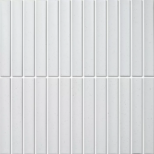 Мозаика NSmosaic PP20145-10 керамика (20x145) 296x299, матовая 