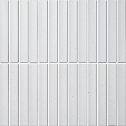 Мозаика NSmosaic PP20145-10 керамика (20x145) 296x299, матовая 