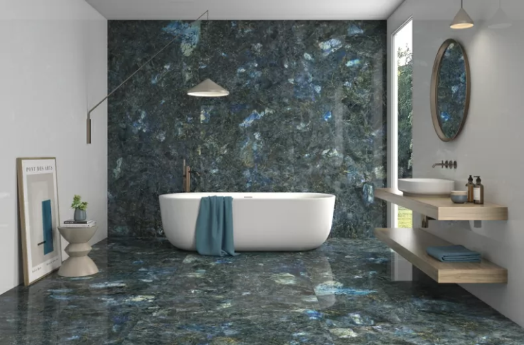 Керамогранит Geotiles Labradorite Leviglass Blue 60x120