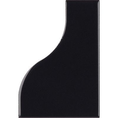 Плитка Equipe Curve 28849 Black Gloss 8,3x12