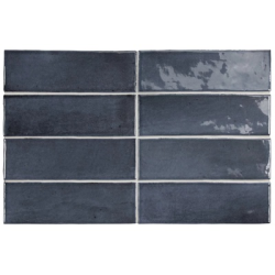 Плитка Equipe Coco 27988 Blue Night Glossy 5x15