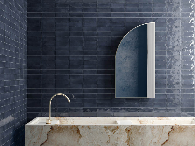 Плитка Equipe Coco 27988 Blue Night Glossy 5x15