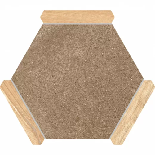 Керамогранит Monopole Avant Sacramento Marron Pino 22x25