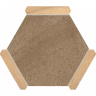 Керамогранит Monopole Avant Sacramento Marron Pino 22x25