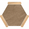 Керамогранит Monopole Avant Sacramento Marron Pino 22x25