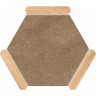 Керамогранит Monopole Avant Sacramento Marron Pino 22x25
