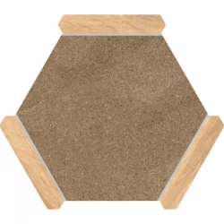 Керамогранит Monopole Avant Sacramento Marron Pino 22x25