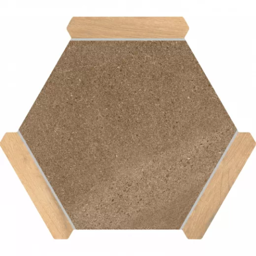 Керамогранит Monopole Avant Sacramento Marron Pino 22x25
