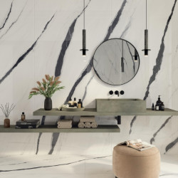 Керамогранит Atlas Concorde Russia 610015000656 Forte dei Marmi Panda White Rett Cer 60x120