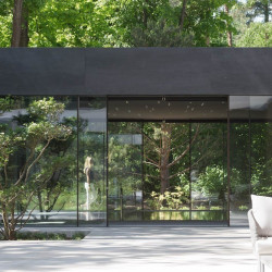 Керамогранит Laminam I Naturali Pietra Di Savoia Grigia Bocciardato LAMF004552 100x300