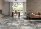 Керамогранит Global Tile Indigo GT1206014612PR Синий 60x120