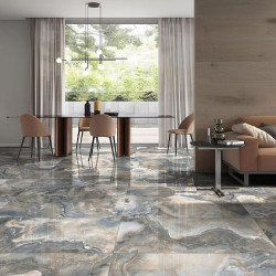 Керамогранит Global Tile Indigo GT1206014612PR Синий 60x120