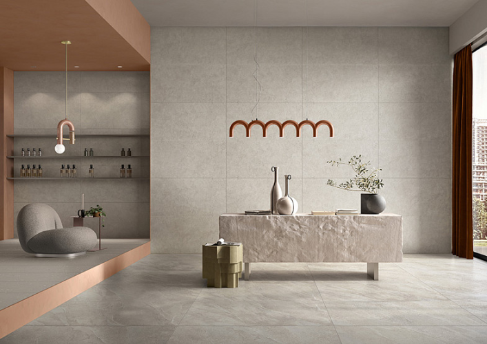 Керамогранит Vitra K958031R SandBark Слоновая Кость Матовый R10B Ректификат 60x120