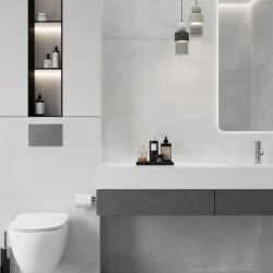 Керамогранит Laparet х9999311427 Lucena Cottone Pro Deco Accents светло-серый R10Soft MSTR CB 60х120