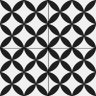 Керамогранит Prissmacer Circle Black Pre-Cut 45x45