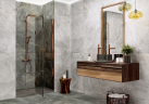Керамогранит Delacora D60224M Stoncrete Vintage матовый карвинг 60x60