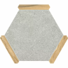 Керамогранит Monopole Avant Sacramento Ceniza Pino 22x25