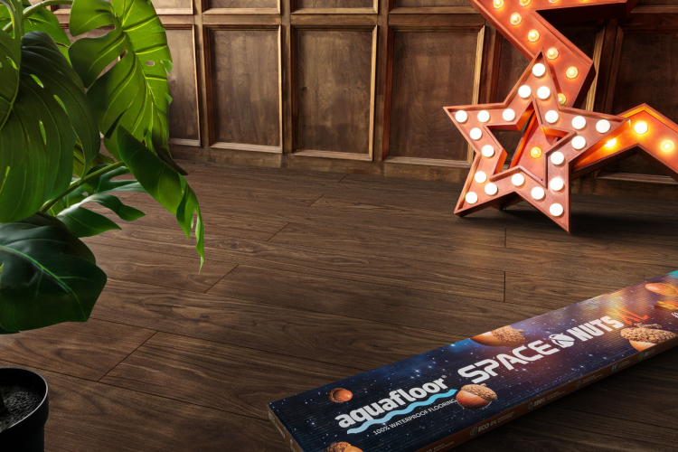 Кварц-виниловый ламинат SPC Aquafloor Space Nuts XL AF4078NXL