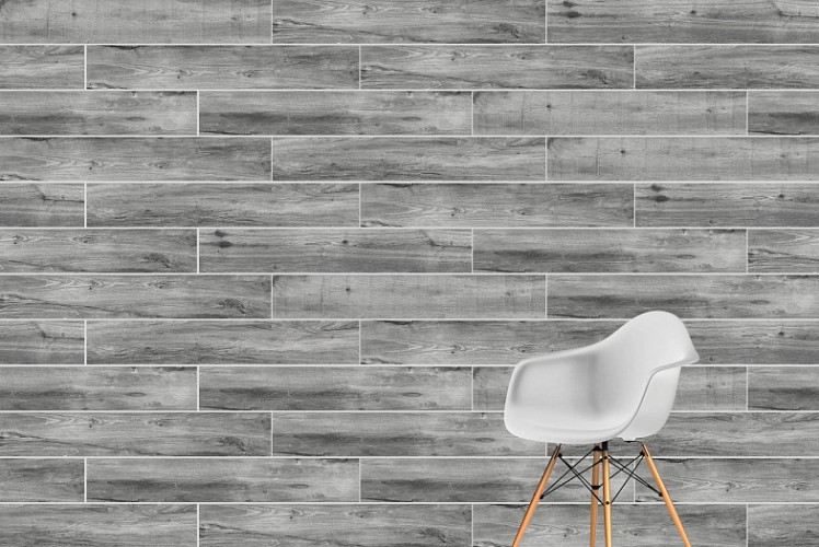 Керамогранит Vitra K945693R Aspenwood Серый Матовый 20x120