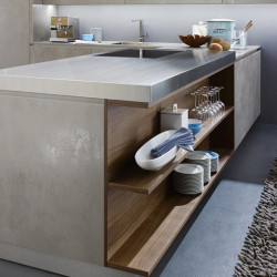 Керамогранит Laminam Oxide Bianco LAMF004382 5.6 mm 100x300