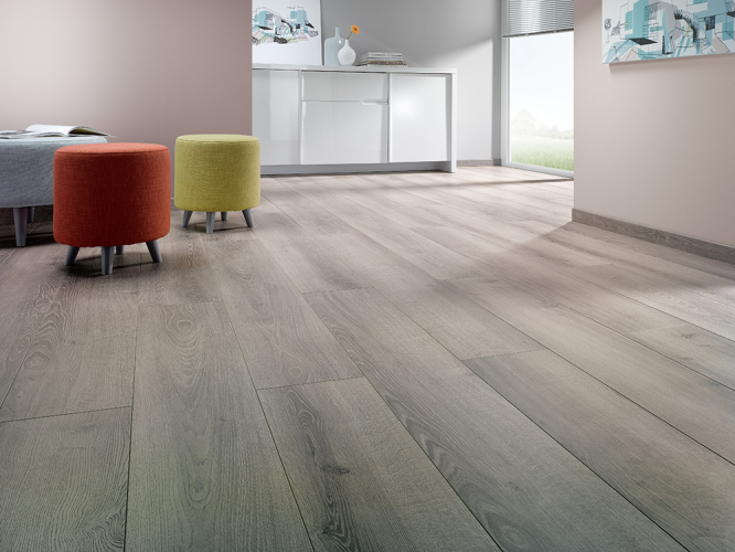 Ламинат Alsafloor Osmoze O437 Серый Билдинг