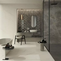 Керамогранит Atlas Concorde Italy AFM2 Marvel Calacatta Apuano 60x120 Hammered