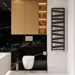 Керамогранит Laparet х9999294557 Flash Black чёрный 60x120