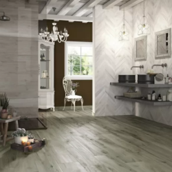 Керамогранит Rondine J86591 Woodie Chevron Blue 7.5x40.7