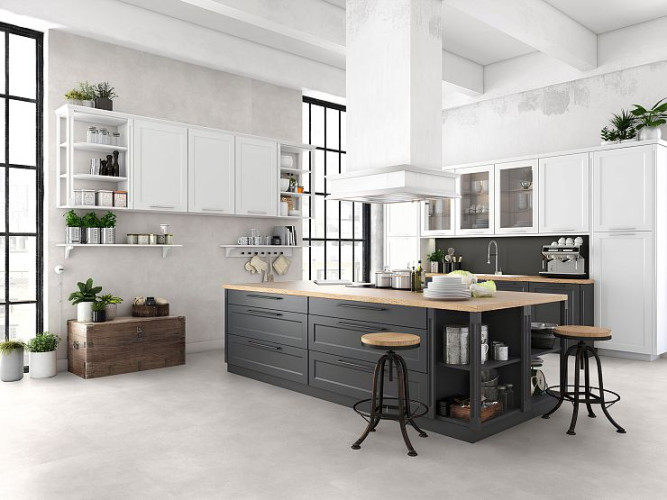 Керамогранит Global Tile Cassini GT1206017701MR Серый 60x120