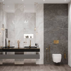 Керамогранит Laparet Titan White Cтруктурный 60х60