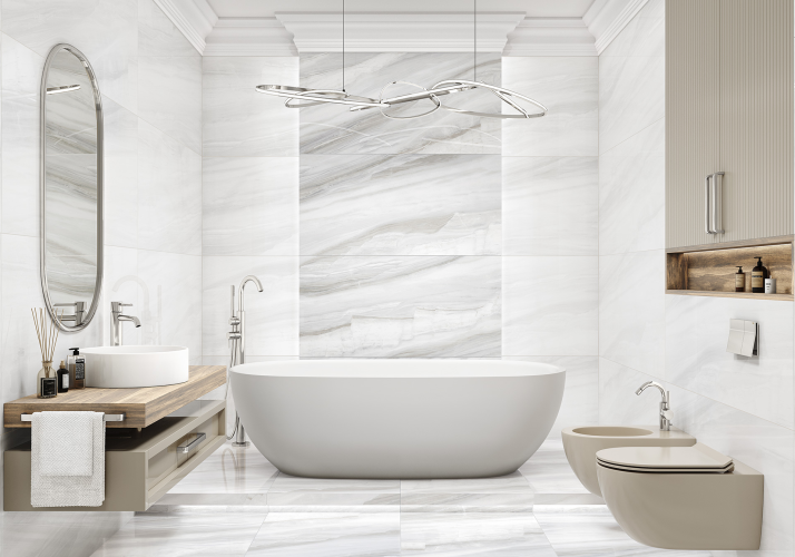 Керамогранит LCM 60120BAL00P Barcelo White 60x120