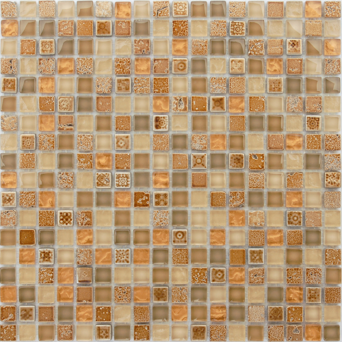 Мозаика LeeDo Ceramica Cozumel (15x15x8) 305х305, структурированная глянцевая