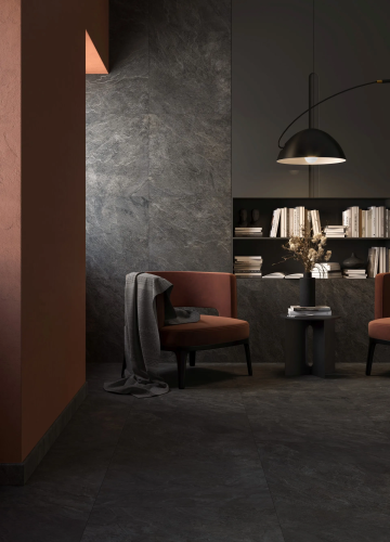 Керамогранит Kerranova K-2212/SR Krater Dark Grey 60x120