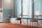 Плитка Equipe Arrow 25832 Caribbean Blue 5x25