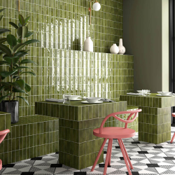 Плитка Equipe Coco 27989 Verd Glossy 5x15