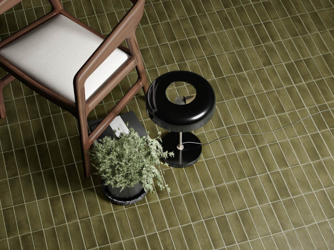 Плитка Equipe Coco 27989 Verd Glossy 5x15