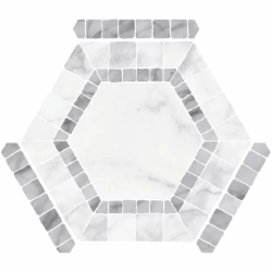 Керамогранит Monopole Avant Ibiza White 22x25