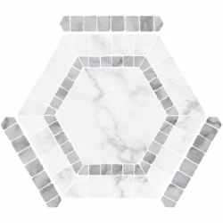 Керамогранит Monopole Avant Ibiza White 22x25