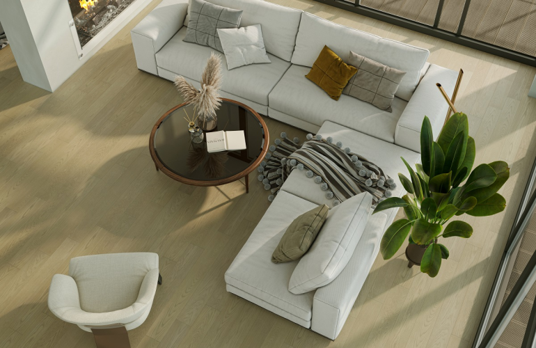 Кварцевый паркет Quartz Parquet Классик Дуб Карельский 419 5/0,6 мм