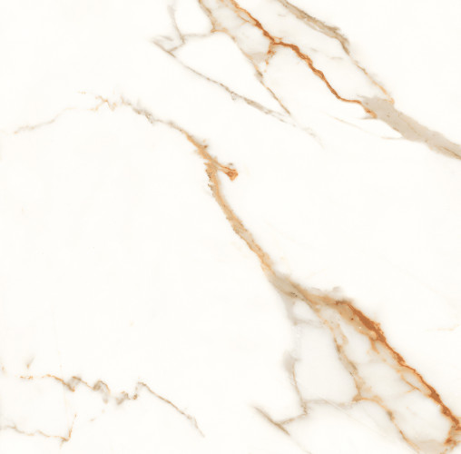 Керамогранит Laparet Venato Calacatta Gold белый сатинированный 60х60