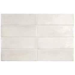 Плитка Equipe Coco 27984 White Glossy 5x15