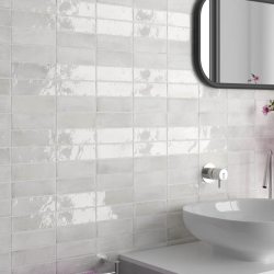 Плитка Equipe Coco 27984 White Glossy 5x15