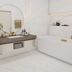 Керамогранит Duna RP-144409 Ethipian White 120x60